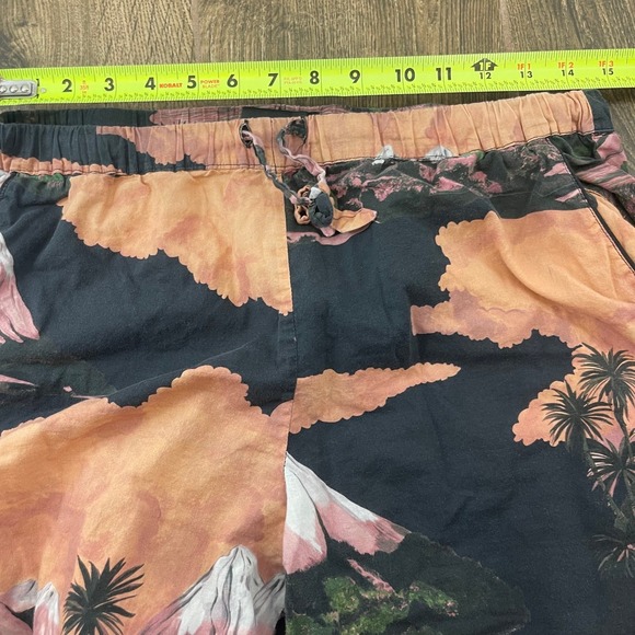 Desmond Dempsey Pajama Set L Luxury Print Designer Loungewear Rare South Island - Picture 6 of 9